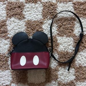 Bioworld X Disney Black and Red Mickey Mouse Ears Bag